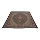 Tapis acrylique à motif Mahi - bleu foncé 140x200