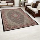 Tapis acrylique à motif Mahi - bleu foncé 160x230