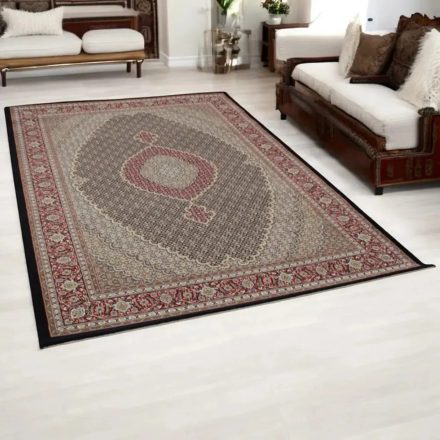 Tapis acrylique à motif Mahi - bleu foncé 160x230