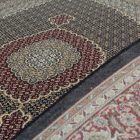 Tapis acrylique à motif Mahi - bleu foncé 160x230