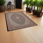 Tapis acrylique à motif Mahi - bleu foncé 60x90