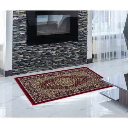 Tapis Persan bordeaux Mahi 60x90 tapis mécanique qualité de salon ou chambre