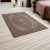 Tapis acrylique à motif Mahi - marron 140x200