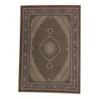 Tapis acrylique à motif Mahi - marron 140x200