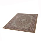 Tapis acrylique à motif Mahi - marron 140x200