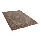 Tapis acrylique à motif Mahi - marron 140x200