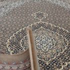 Tapis acrylique à motif Mahi - marron 140x200