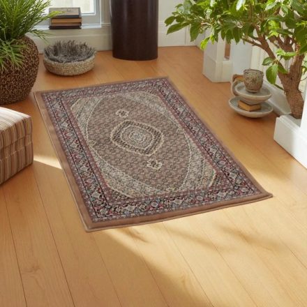 Tapis acrylique à motif Mahi - marron 60x90