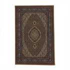 Tapis acrylique à motif Mahi - marron 60x90