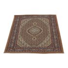 Tapis acrylique à motif Mahi - marron 60x90