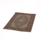 Tapis acrylique à motif Mahi - marron 60x90