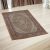Tapis acrylique à motif Mahi - marron 80x120