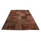 Tapis design marron Patchwork 170x235 tapis de salon