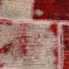 Tapis design bordeaux-blanc Patchwork 170x241 tapis de salon