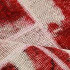 Tapis design bordeaux-blanc Patchwork 170x241 tapis de salon