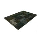 Tapis design vert Patchwork 168x239 tapis de salon