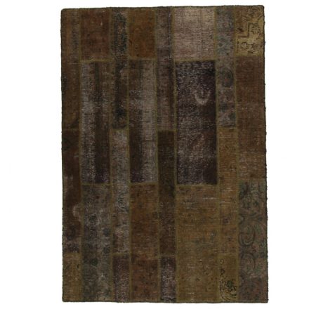 Tapis design vert Patchwork 167x240 tapis de salon