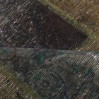 Tapis design vert Patchwork 167x240 tapis de salon
