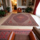 Tapis Tabriz 287x400 persan fait main pour le salon