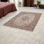 Tapis acrylique à motif Kerman - beige 140x200