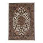 Tapis Persan beige foncé MEDALION 140x200 tapis de luxe pour la chambre
