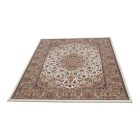 Tapis Persan beige foncé MEDALION 140x200 tapis de luxe pour la chambre
