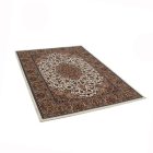 Tapis Persan beige foncé MEDALION 140x200 tapis de luxe pour la chambre
