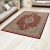 Tapis acrylique à motif Isfahan - bordeaux 160x230