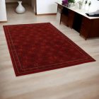 Tapis persan Bokhara bordeaux 150x225 tapis acrylique de qualité supérieure