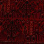 Tapis acrylique à motif Bokhara - bordeaux 150x225