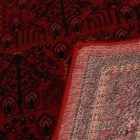 Tapis persan Bokhara bordeaux 150x225 tapis acrylique de qualité supérieure