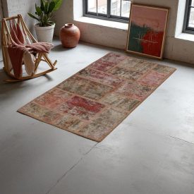 Tapis oriental Patchwork 70x140 tapis salon. tapis couloir