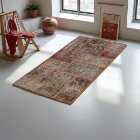 Tapis oriental Patchwork 70x140 tapis salon. tapis couloir