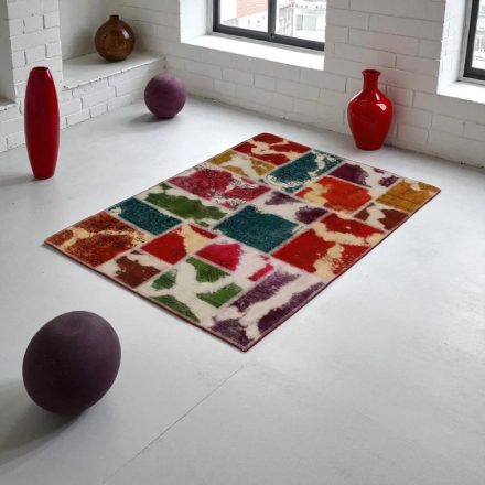 Tapis oriental Patchwork 100x145 tapis salon. tapis couloir