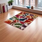 Tapis oriental Patchwork 100x145 tapis salon. tapis couloir