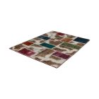 Tapis design multicolore Patchwork 100x145 tapis de salon