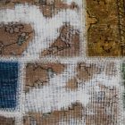 Tapis oriental Patchwork 100x145 tapis salon. tapis couloir