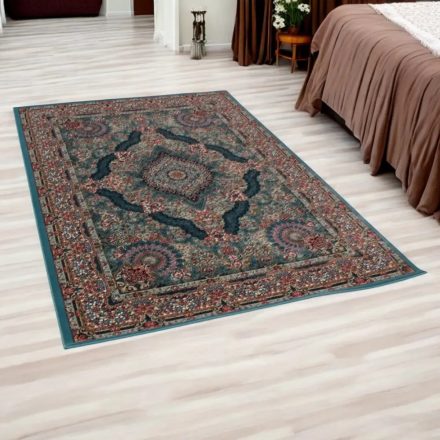 Tapis Persan bleu TABRIZ 140x200 tapis acrylique de qualité