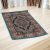 Tapis acrylique à motif Tabriz - bleu 80x120