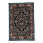 Tapis acrylique à motif Tabriz - bleu 80x120