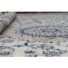 Tapis rond Nain 225x228 tapis persan fait main 