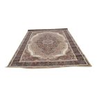 Tapis acrylique à motif Kerman - marron 140x200