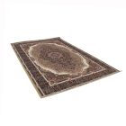 Tapis acrylique à motif Kerman - marron 140x200
