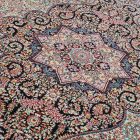 Tapis acrylique à motif Kerman - marron 140x200