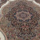 Tapis acrylique à motif Kerman - marron 200x300