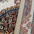 Tapis acrylique à motif Kerman - marron 200x300