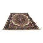 Tapis acrylique à motif Kerman - marron 80x120