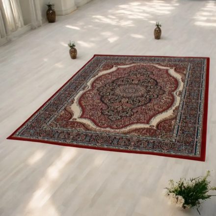 Tapis Persan bordeaux Medalion 160x230 tapis mécanique qualité de séjour ou de chambre