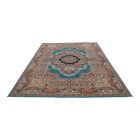 Tapis acrylique à motif Kerman - bleu 200x300