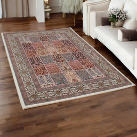 Tapis acrylique à motif Kheshti - beige 160x230